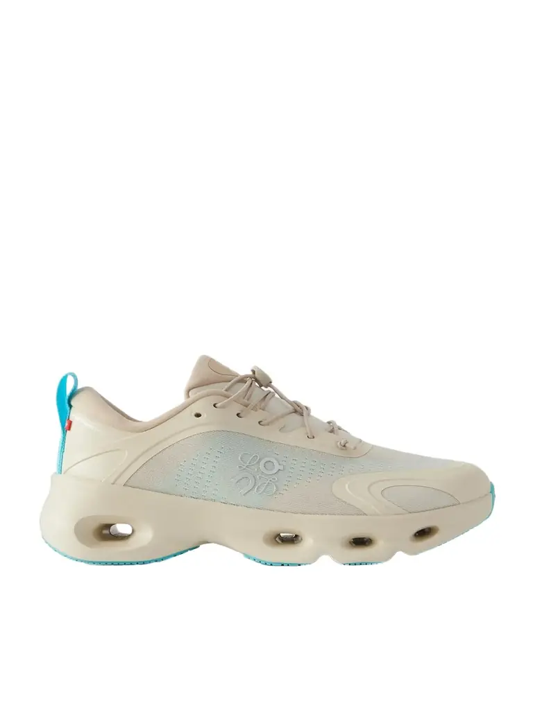 + On Cloud Rubber-trimmed Recycled-mesh Sneakers + On Cloud Rubber-trimmed Recycled-mesh Sneakers