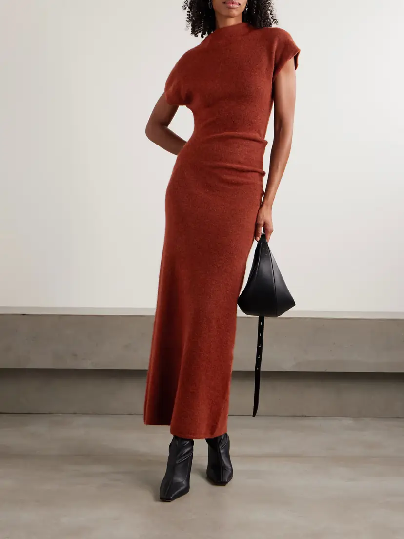 Proenza Schouler Abie Boiled Knitted Maxi Dress | Thumbnail 2 Proenza Schouler Abie Boiled Knitted Maxi Dress | Thumbnail 2