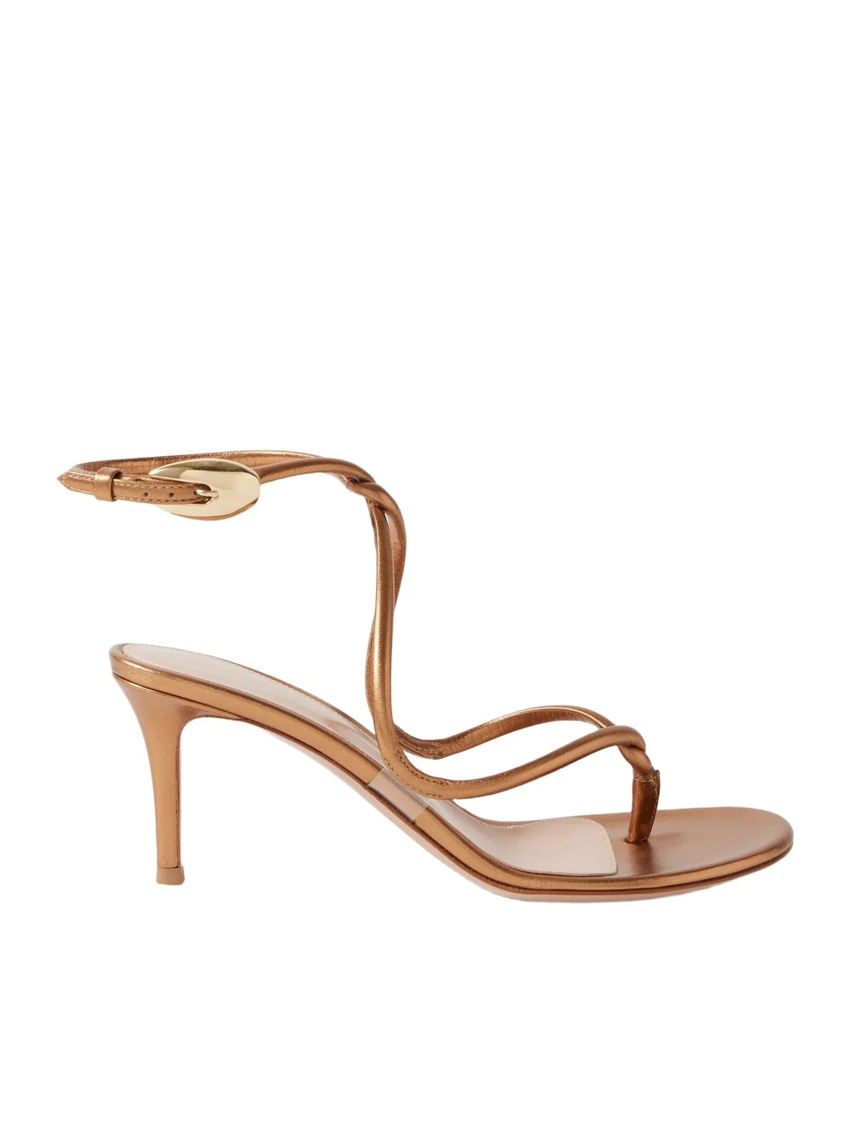 Jungle Mamba 70 Metallic Leather Sandals