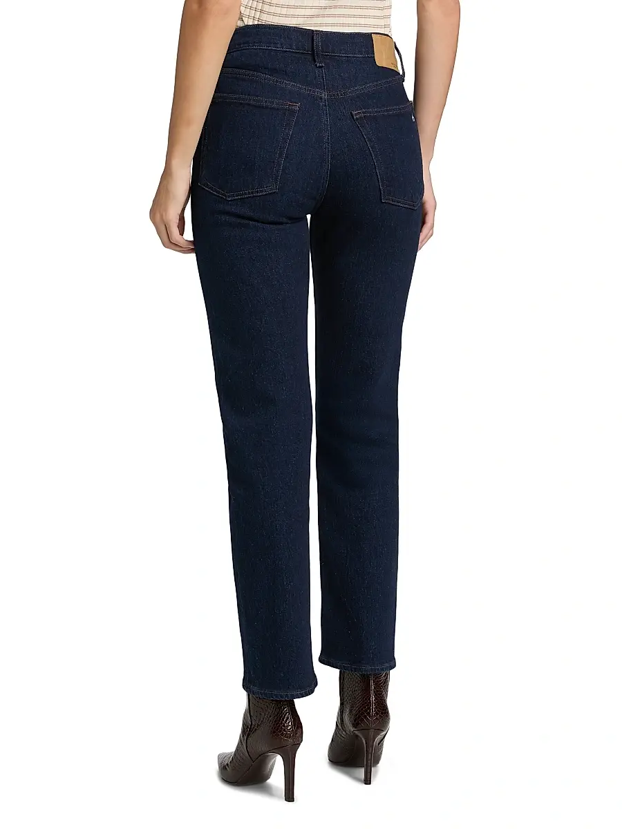 rag & bone Women's Harlow Mid-Rise Straight-Leg Ankle Jeans | Thumbnail 5 rag & bone Women's Harlow Mid-Rise Straight-Leg Ankle Jeans | Thumbnail 5