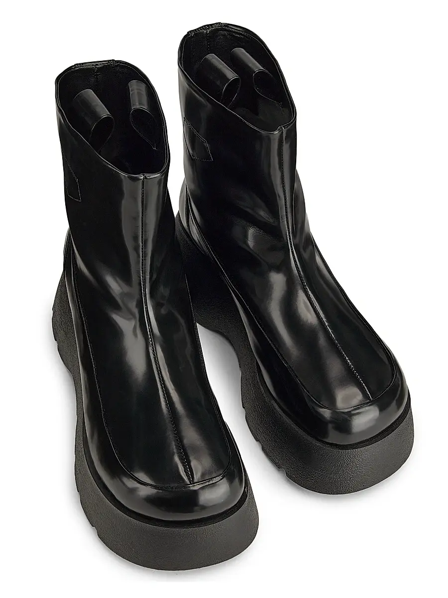 Ganni Women's Kat Platform Ankle Boots | Thumbnail 4 Ganni Women's Kat Platform Ankle Boots | Thumbnail 4