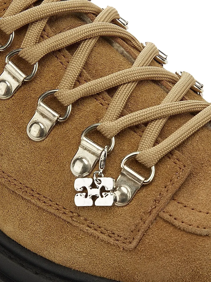 Ganni Women's Cleated Suede Derbies | Thumbnail 5 Ganni Women's Cleated Suede Derbies | Thumbnail 5
