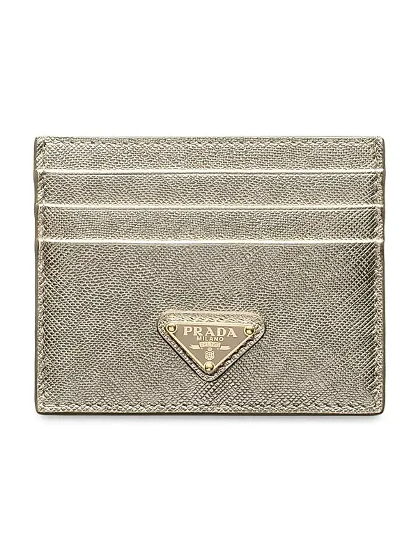 Women's Saffiano Leather Card Holder