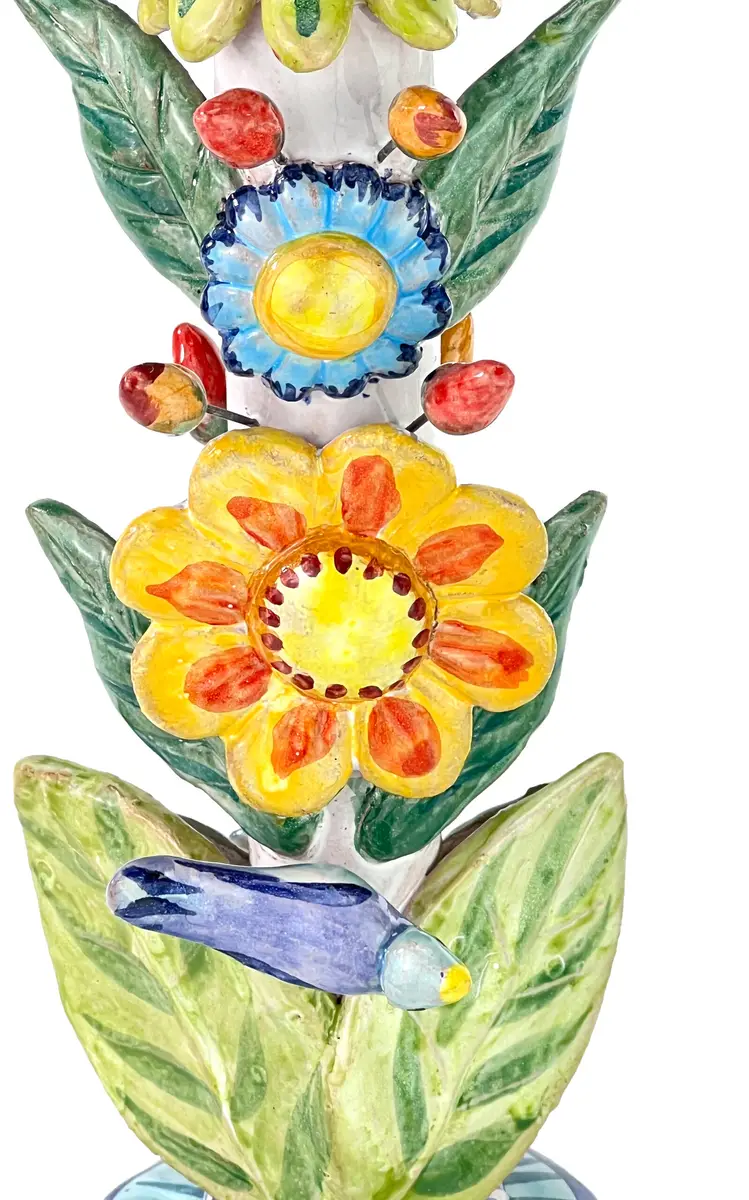 Liz Lauter Exclusive Set-of-Two Garden Candlestick Holders - Multi | Thumbnail 3