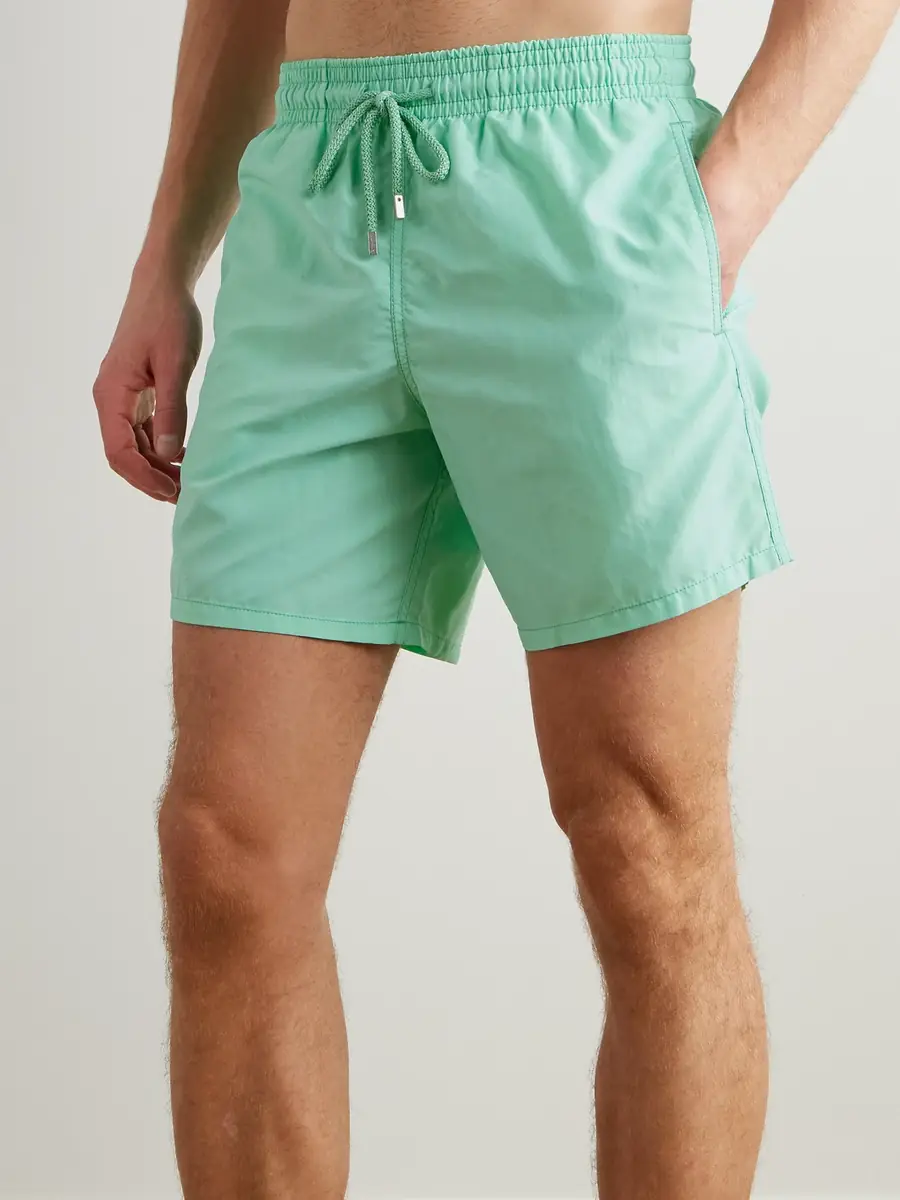 Vilebrequin Moorea Straight-Leg Mid-Length ECONYL® Swim Shorts - Men | Thumbnail 2 Vilebrequin Moorea Straight-Leg Mid-Length ECONYL® Swim Shorts - Men | Thumbnail 2