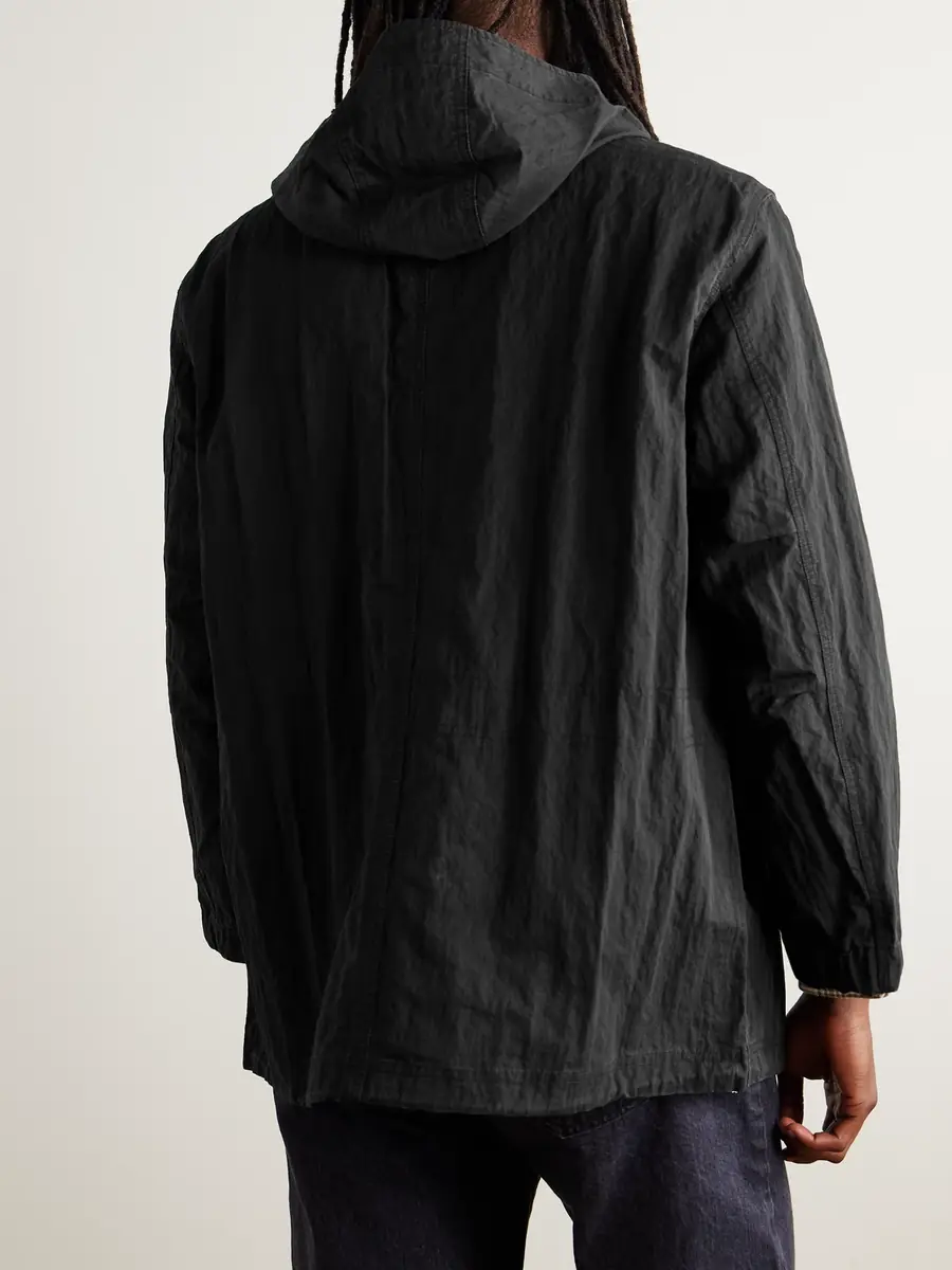 Corridor M59 Stone-Washed Cotton-Blend Shell Hooded Field Jacket - Men | Thumbnail 3 Corridor M59 Stone-Washed Cotton-Blend Shell Hooded Field Jacket - Men | Thumbnail 3