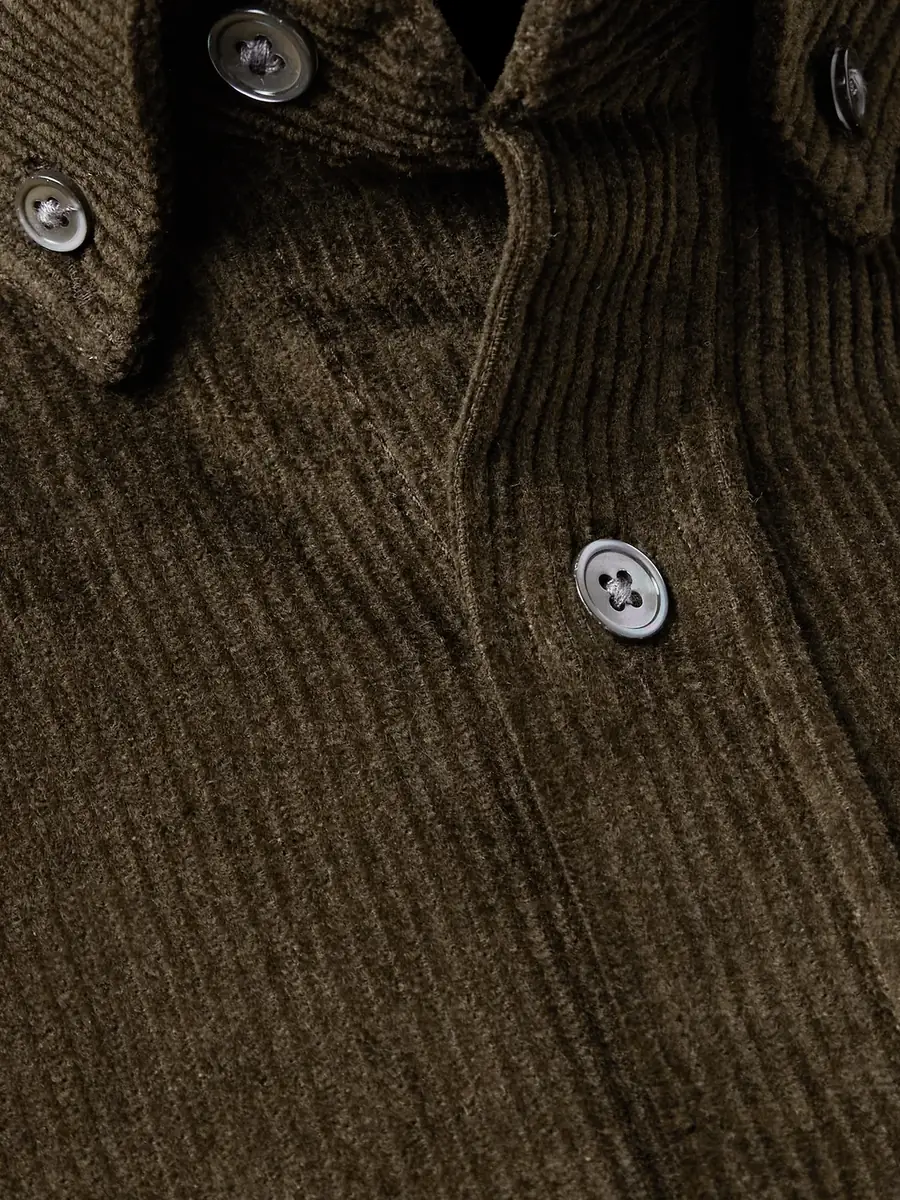 Portuguese Flannel Lobo 2.0 Button-Down Collar Cotton-Corduroy Shirt - Men | Thumbnail 4 Portuguese Flannel Lobo 2.0 Button-Down Collar Cotton-Corduroy Shirt - Men | Thumbnail 4