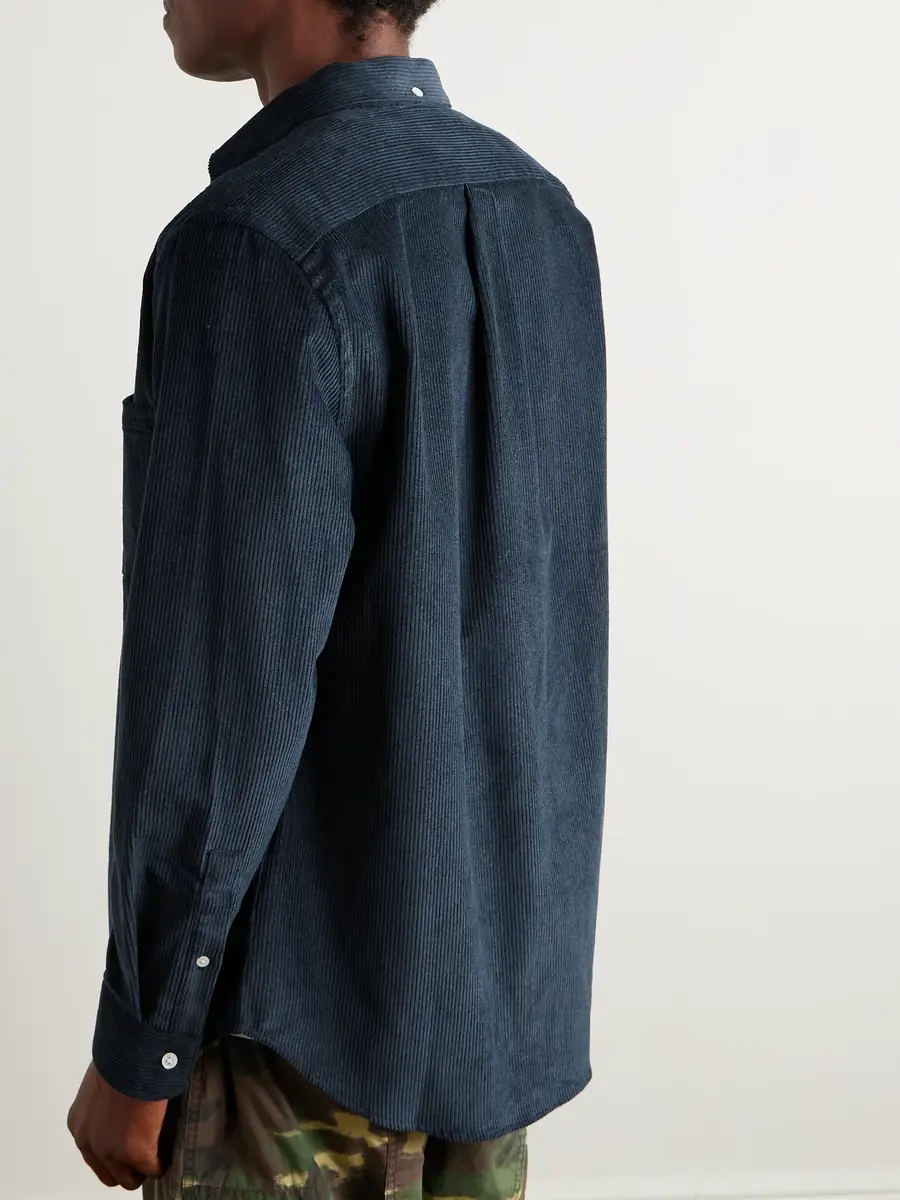 Portuguese Flannel Lobo 2.0 Button-Down Collar Cotton-Corduroy Shirt - Men | Thumbnail 3 Portuguese Flannel Lobo 2.0 Button-Down Collar Cotton-Corduroy Shirt - Men | Thumbnail 3