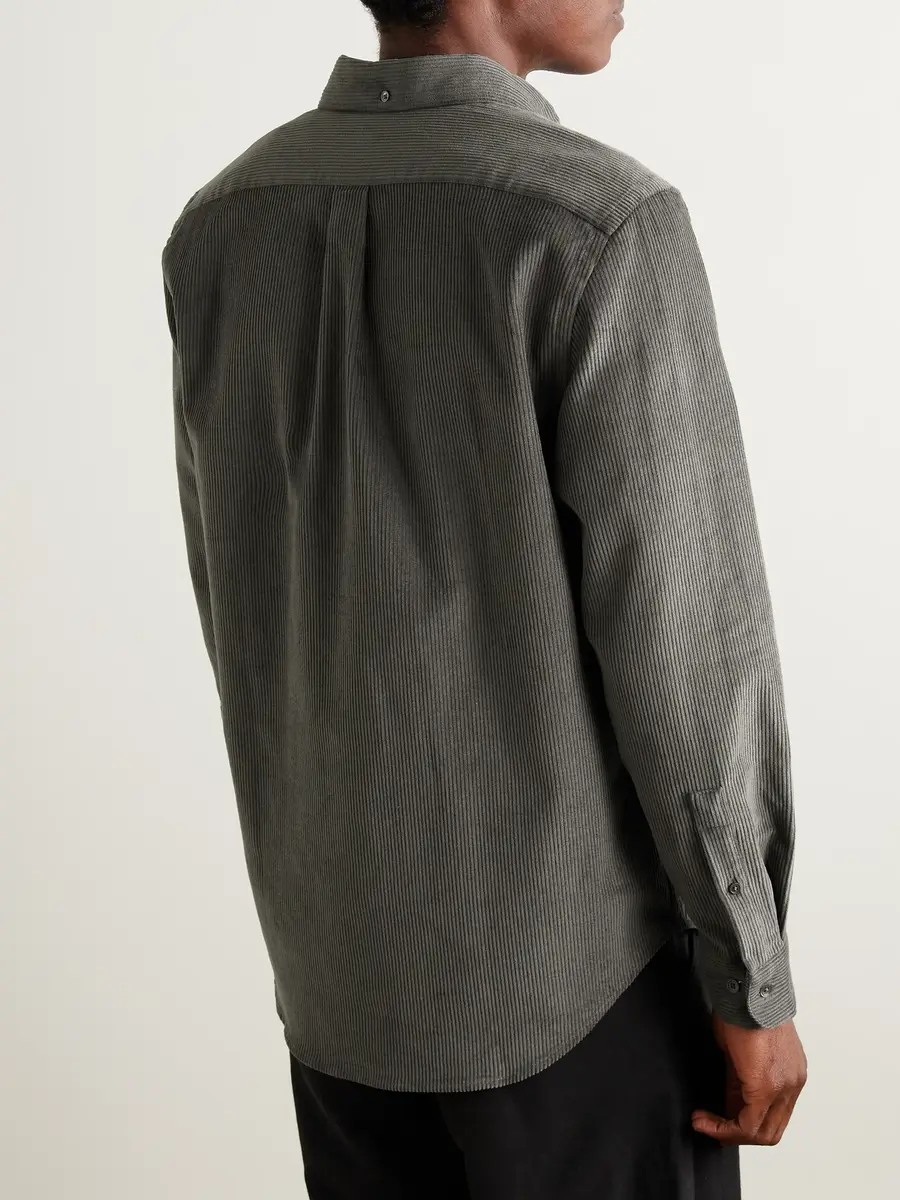 Portuguese Flannel Lobo 2.0 Button-Down Collar Cotton-Corduroy Shirt - Men | Thumbnail 3 Portuguese Flannel Lobo 2.0 Button-Down Collar Cotton-Corduroy Shirt - Men | Thumbnail 3