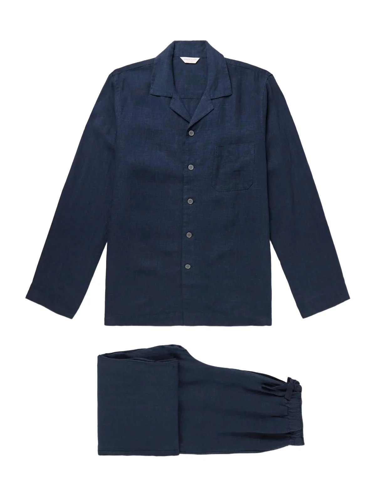 Sicily 1 Linen-Canvas Pyjama Set - Men