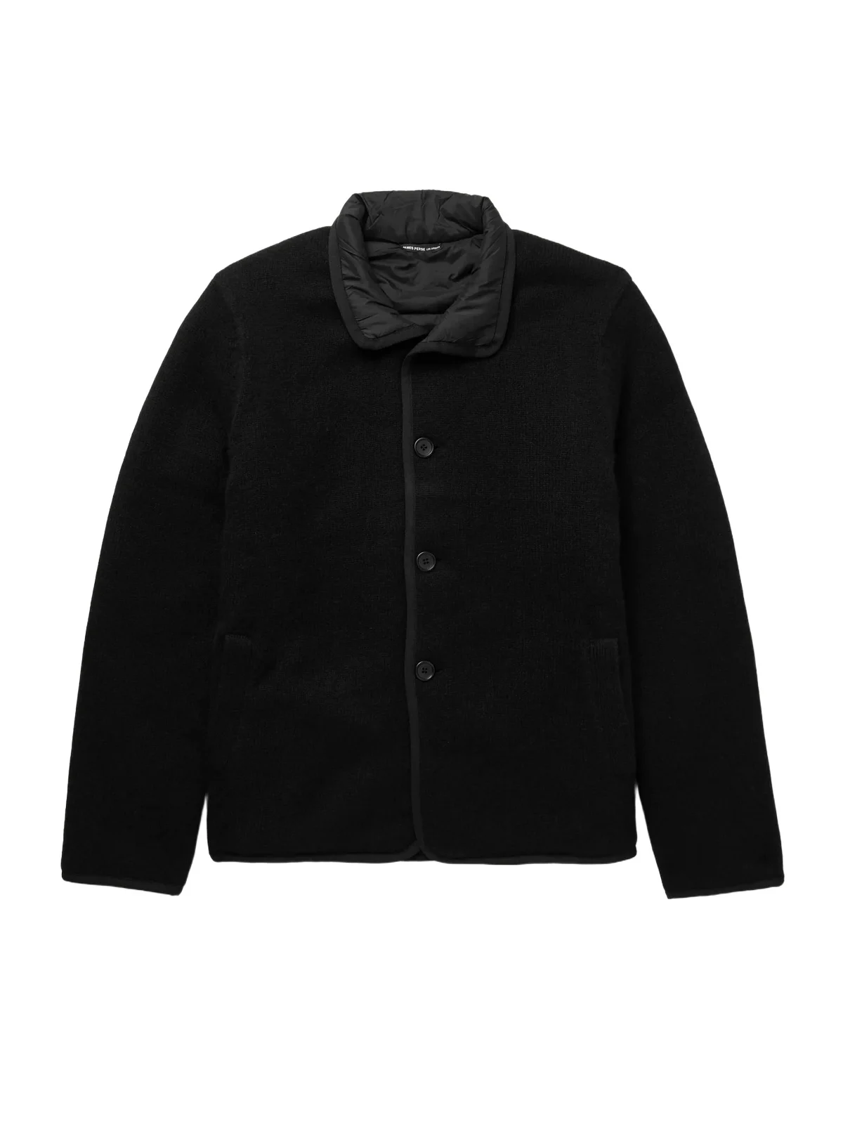 Suede-Trimmed Cashmere Car Coat - Men Suede-Trimmed Cashmere Car Coat - Men
