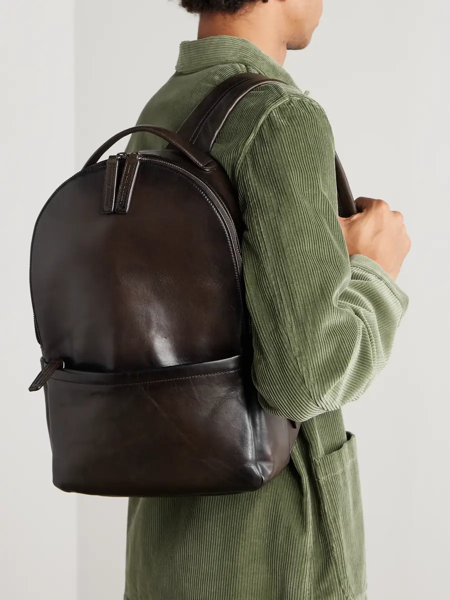 Officine Creative Quentin 20 Leather Backpack - Men | Thumbnail 2 Officine Creative Quentin 20 Leather Backpack - Men | Thumbnail 2