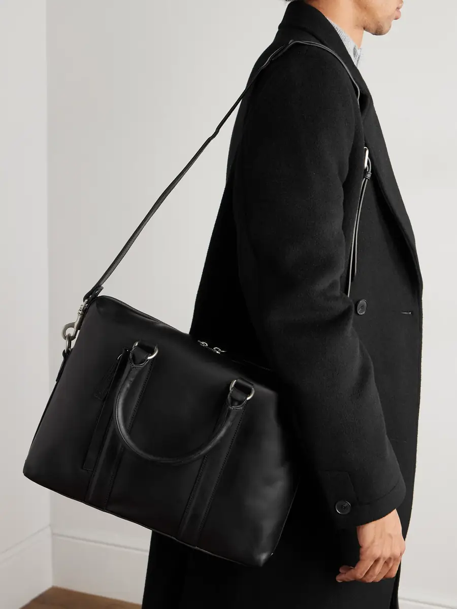 Officine Creative Quentin 019 Leather Briefcase - Men | Thumbnail 6 Officine Creative Quentin 019 Leather Briefcase - Men | Thumbnail 6