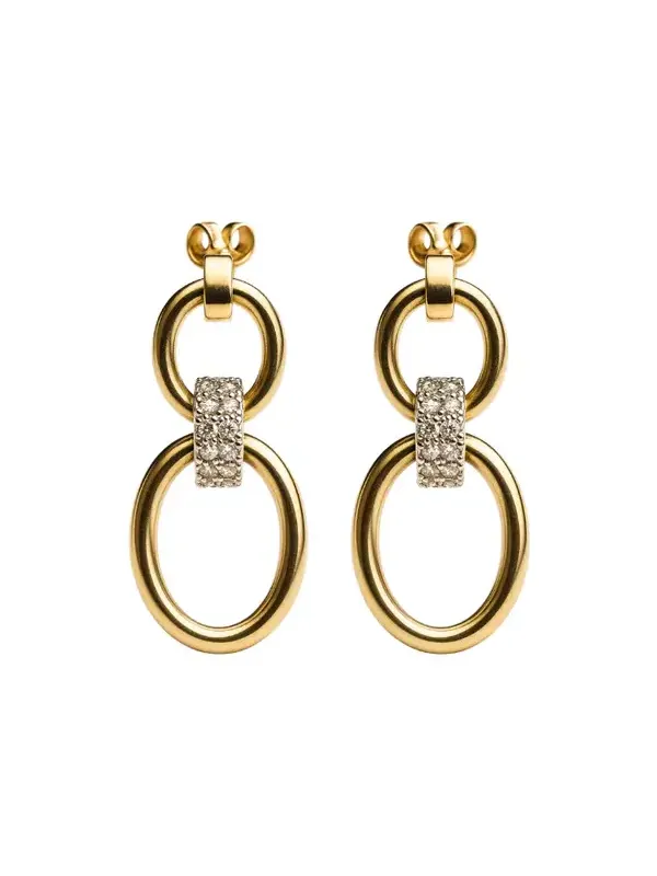 1.68ct Diamond 14K Gold Statement Drop Earrings 1.68ct Diamond 14K Gold Statement Drop Earrings