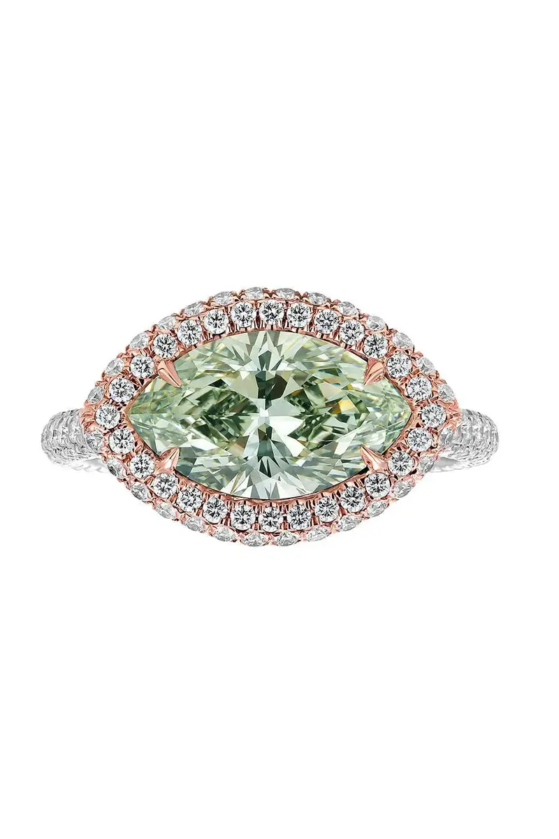 Diamond Marquise Halo Ring Diamond Marquise Halo Ring