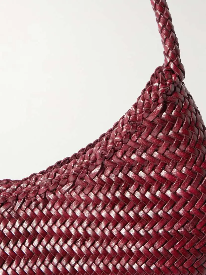 Dragon Diffusion Nova Luna Woven Leather Shoulder Bag | Thumbnail 4