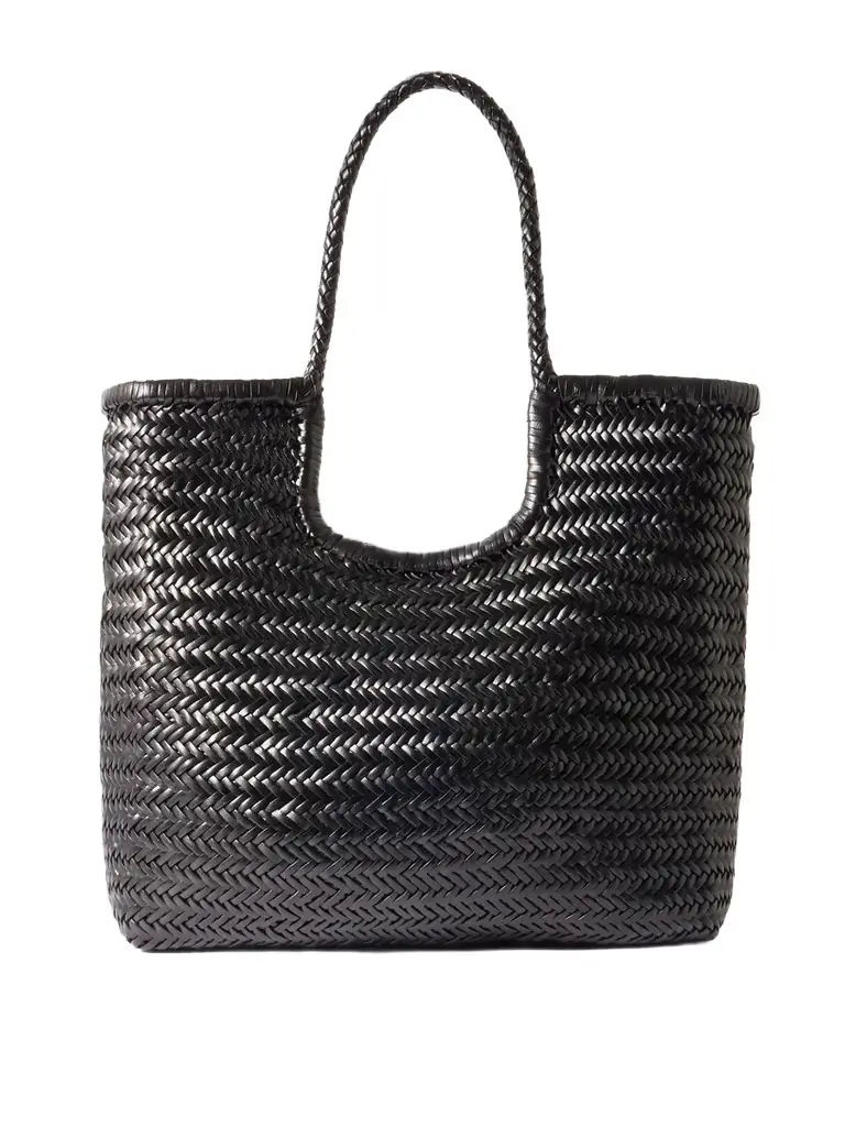 Dragon Diffusion Ns Diagonal Triple Jump Woven Leather Tote | Image 1 Dragon Diffusion Ns Diagonal Triple Jump Woven Leather Tote | Image 1