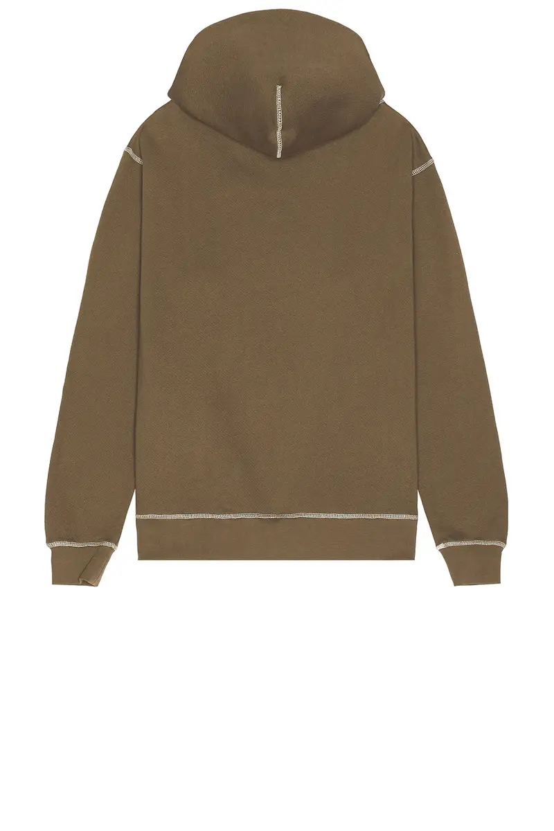 Museum of Peace and Quiet Wordmark Reverse Stitched Hoodie | Thumbnail 6