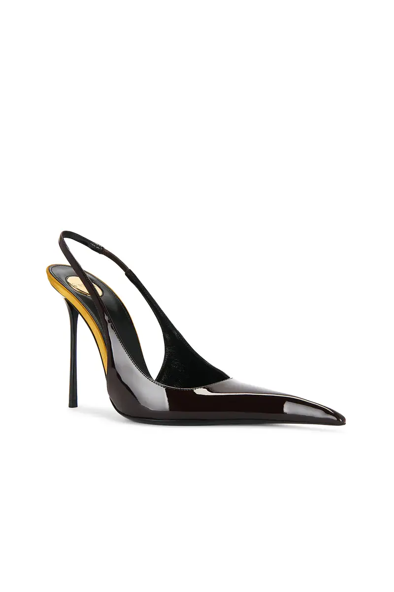 Saint Laurent Amalia Slingback Pump | Thumbnail 2 Saint Laurent Amalia Slingback Pump | Thumbnail 2