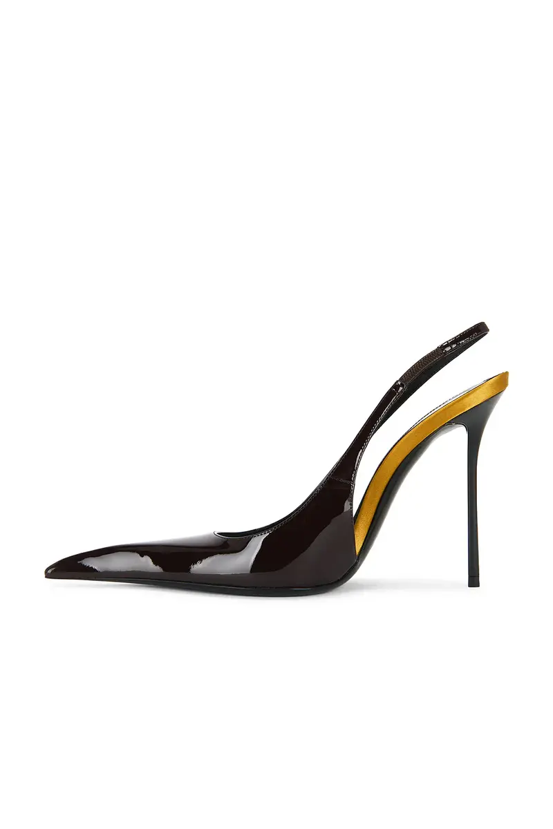 Saint Laurent Amalia Slingback Pump | Thumbnail 5 Saint Laurent Amalia Slingback Pump | Thumbnail 5