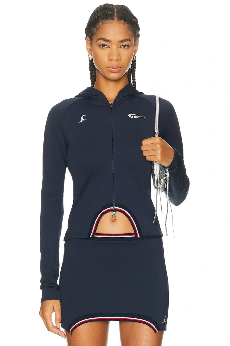 Jade Cropper Hooded Top | Thumbnail 3