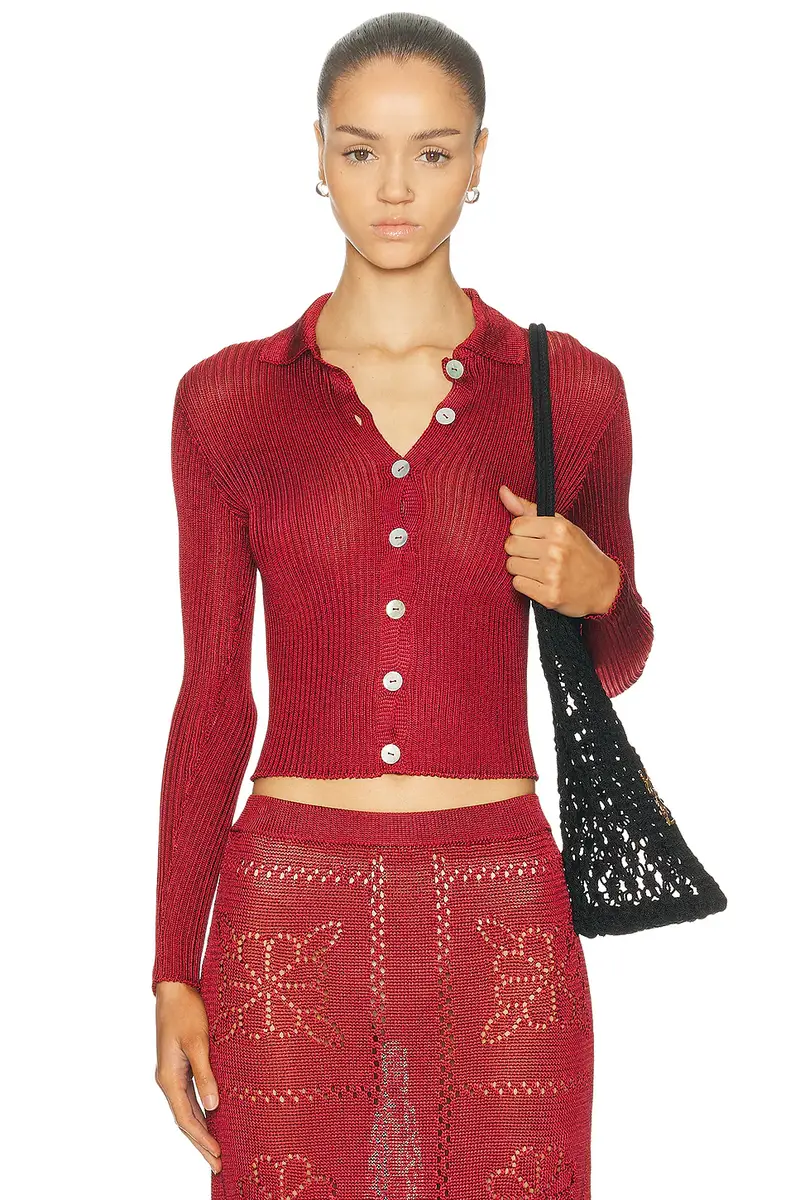 Calle Del Mar Long Sleeve Cardigan | Image 1 Calle Del Mar Long Sleeve Cardigan | Image 1