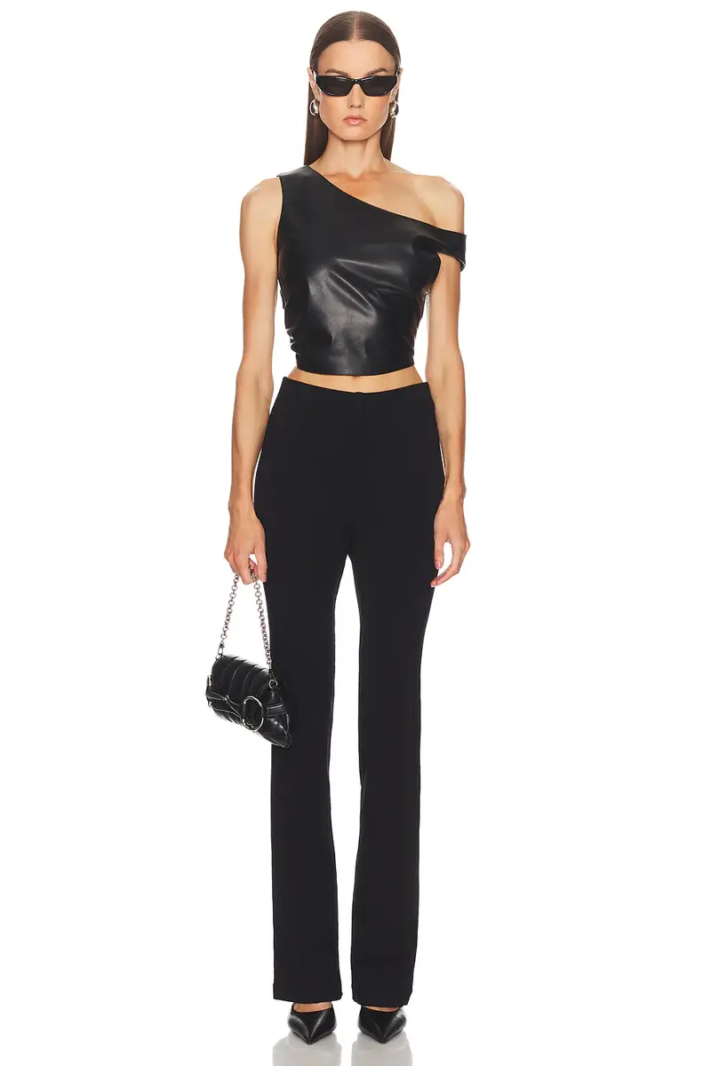 EZR Off Shoulder Leather Top | Thumbnail 5 EZR Off Shoulder Leather Top | Thumbnail 5