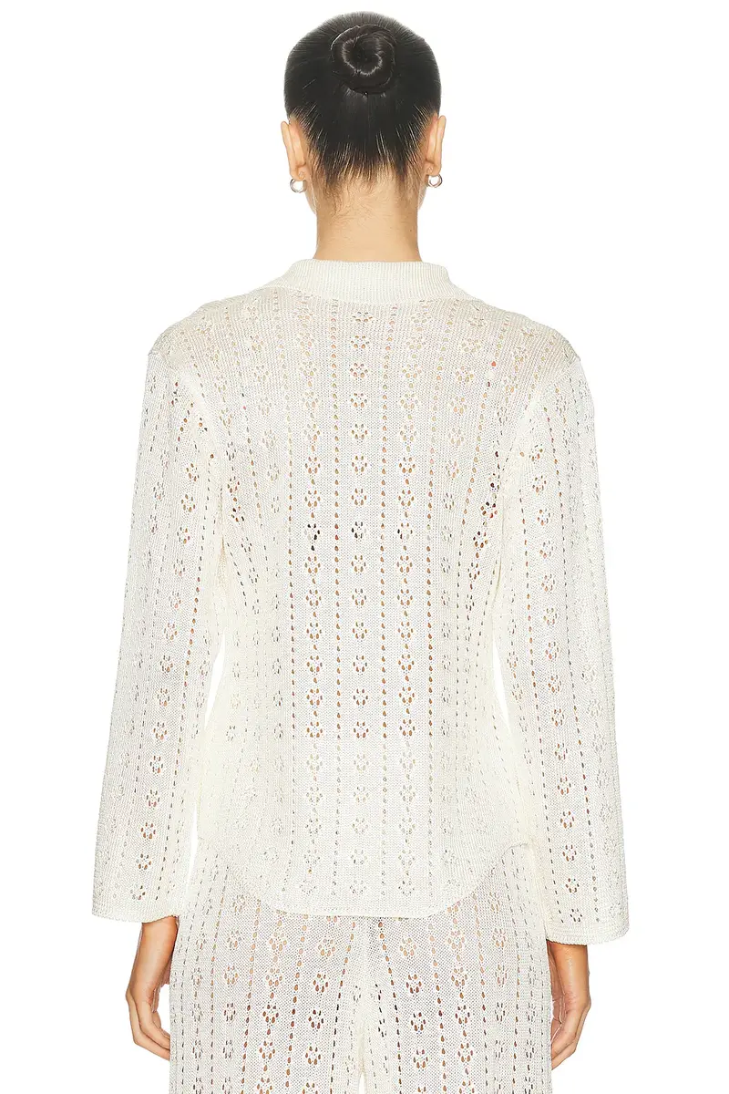 Calle Del Mar Tailored Eyelet Shirt | Thumbnail 4