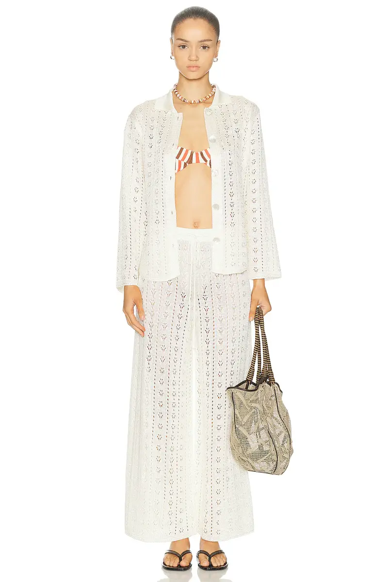 Calle Del Mar Tailored Eyelet Shirt | Thumbnail 5