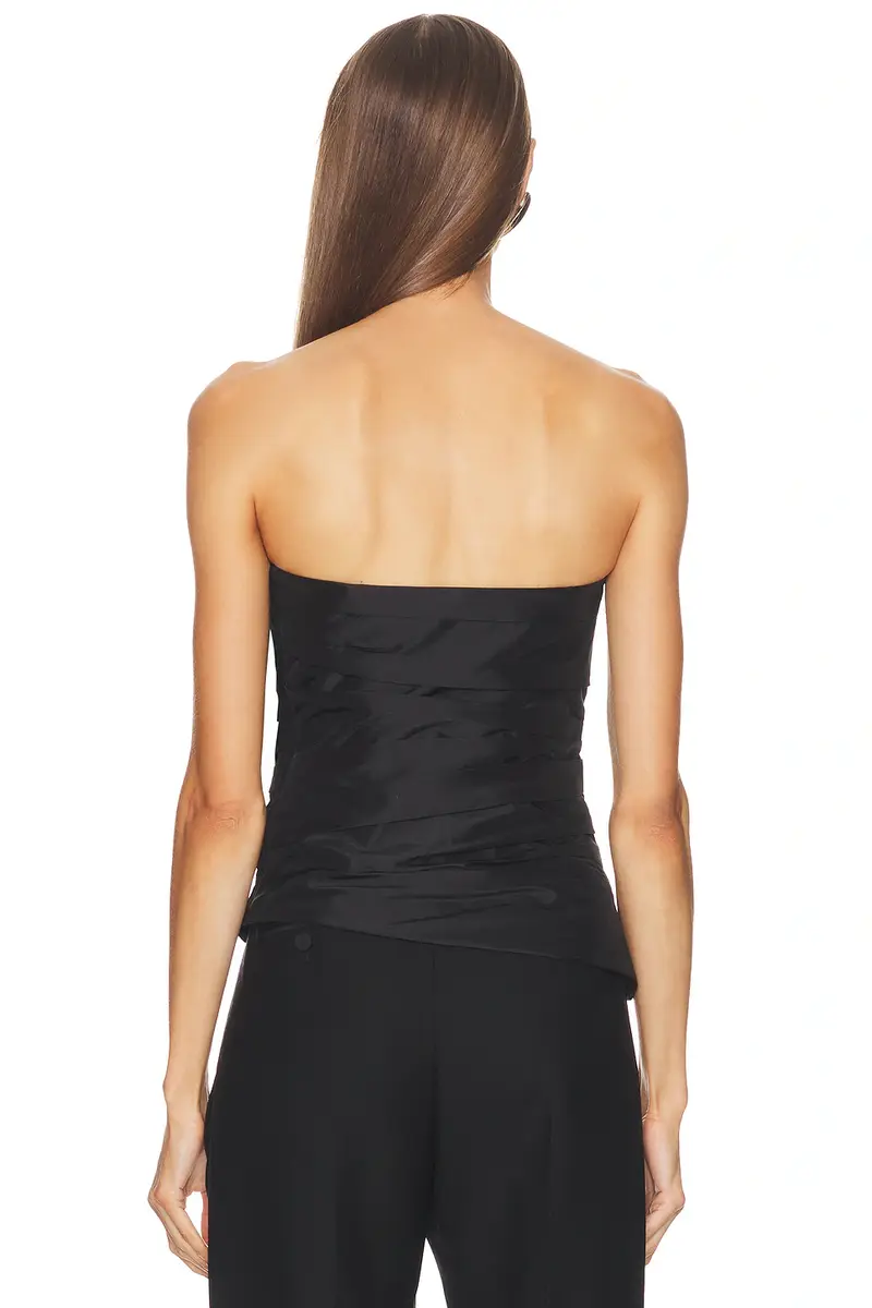 Simkhai Emerson Ruched Bustier Top | Thumbnail 3