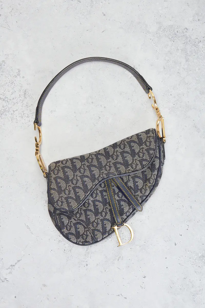 Dior Vintage Diorissimo Saddle Bag | Thumbnail 4 Dior Vintage Diorissimo Saddle Bag | Thumbnail 4