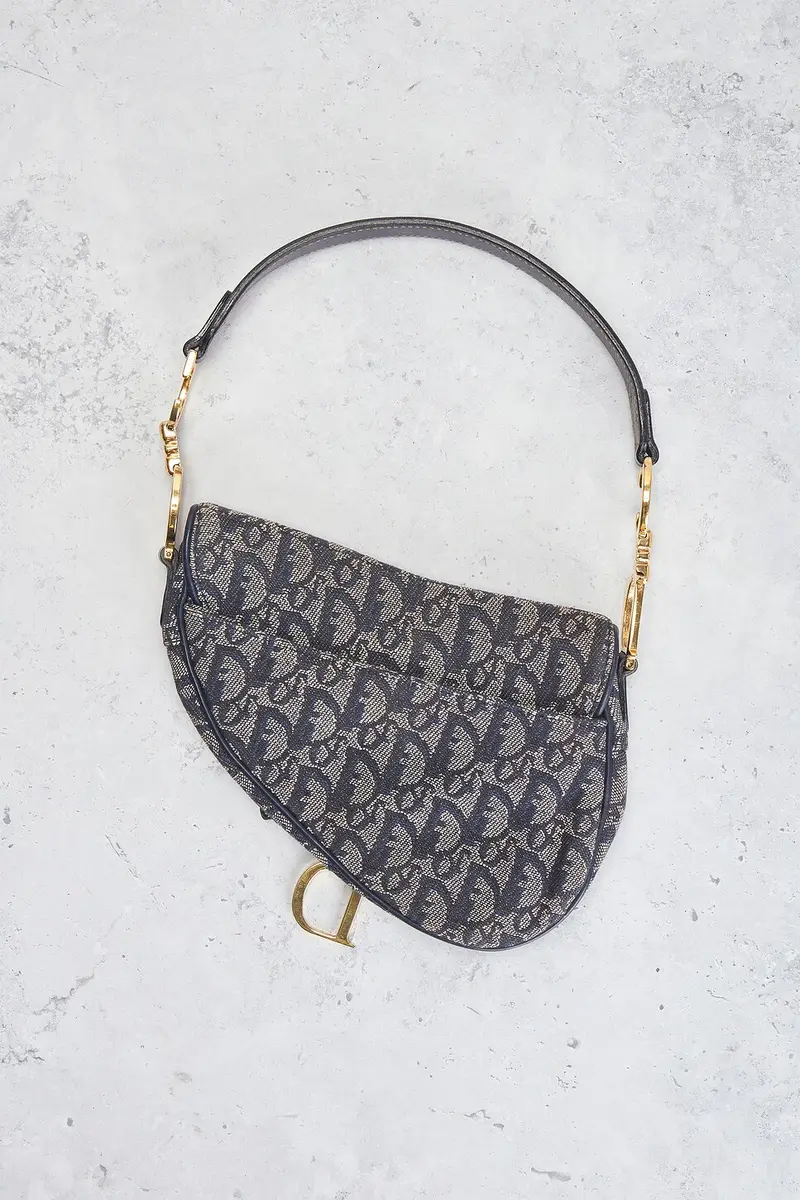 Dior Vintage Diorissimo Saddle Bag | Thumbnail 5 Dior Vintage Diorissimo Saddle Bag | Thumbnail 5