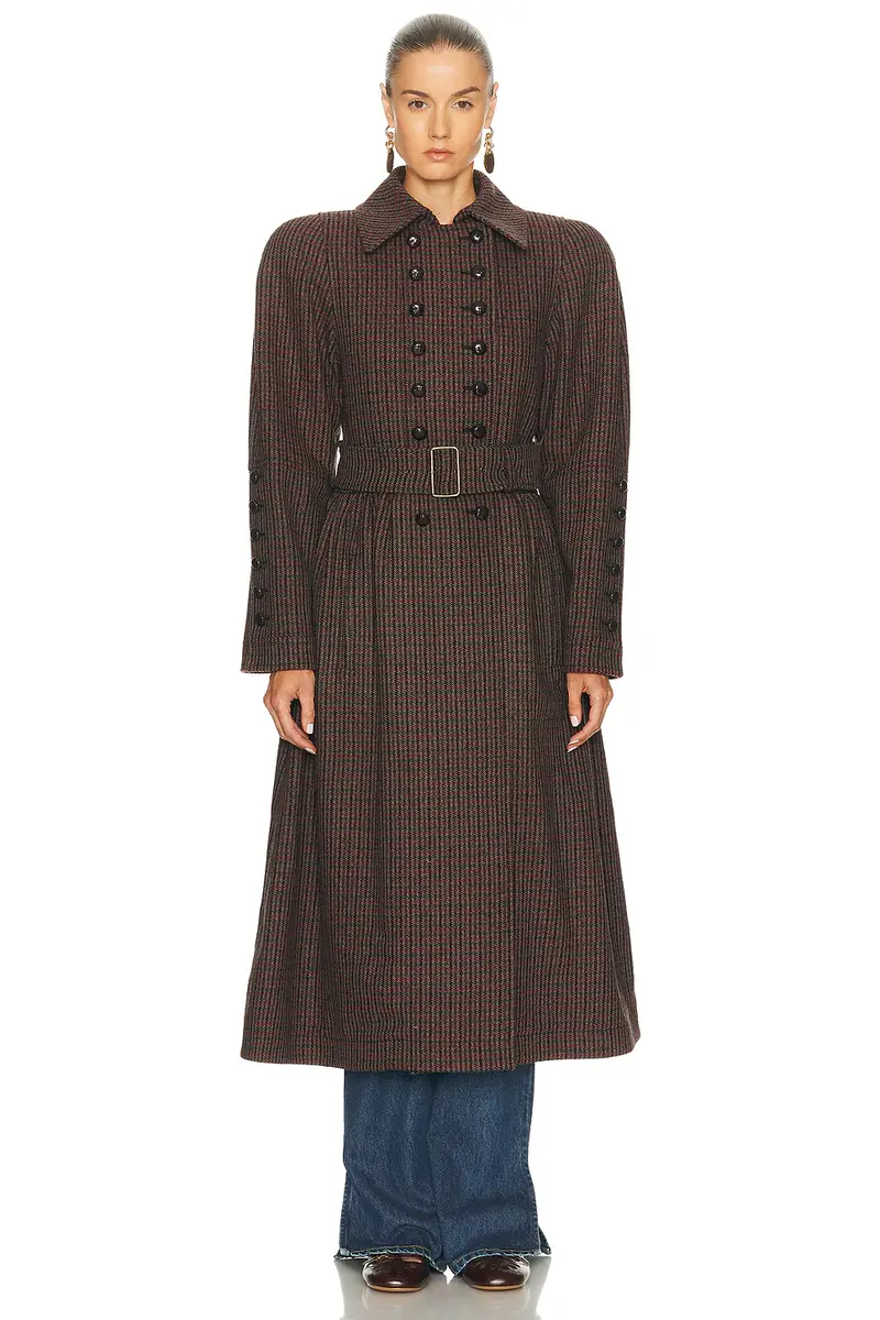 Chloe Double Breasted Coat | Thumbnail 2 Chloe Double Breasted Coat | Thumbnail 2