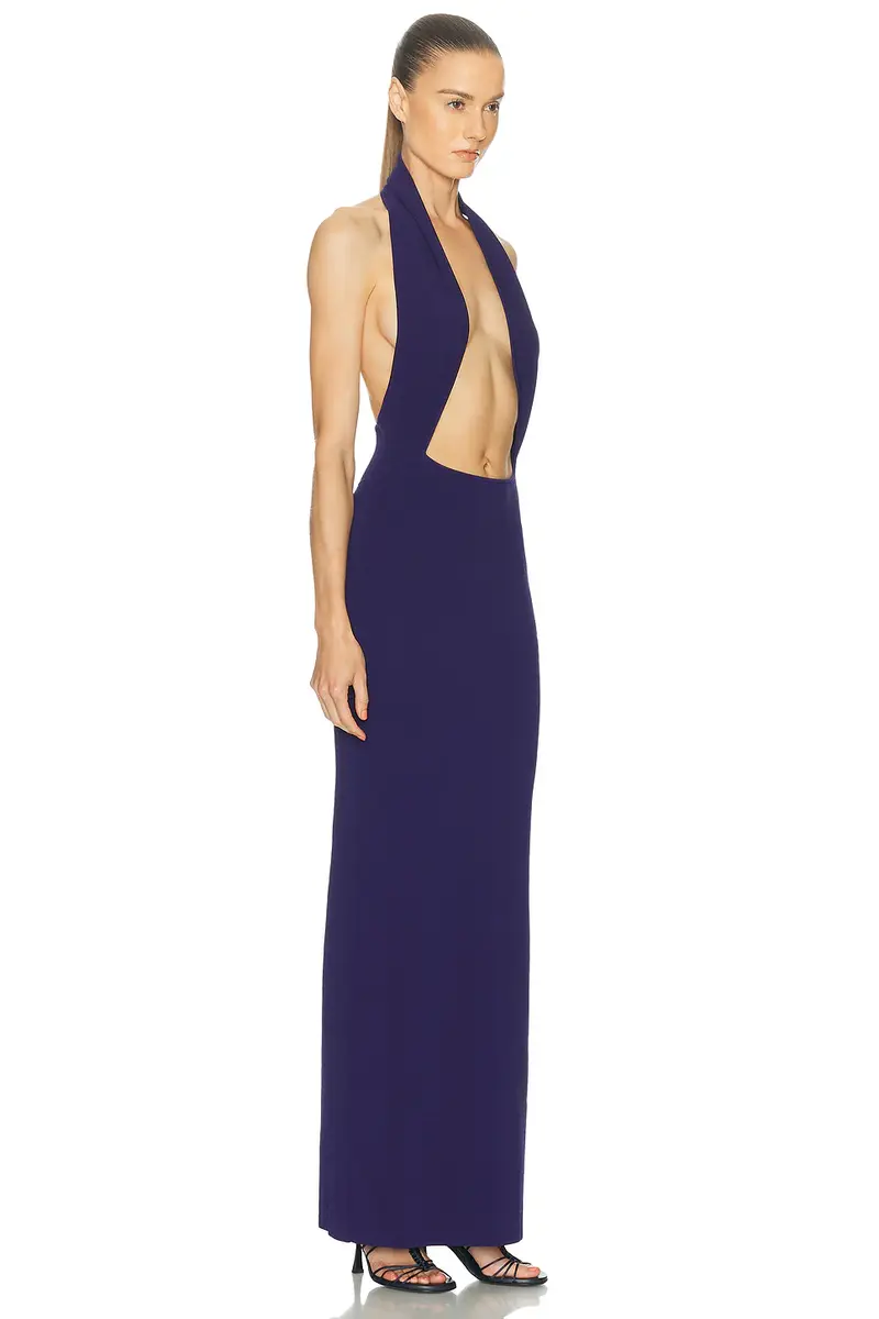 Christopher Esber Slope Knit Halter Dress | Thumbnail 2 Christopher Esber Slope Knit Halter Dress | Thumbnail 2