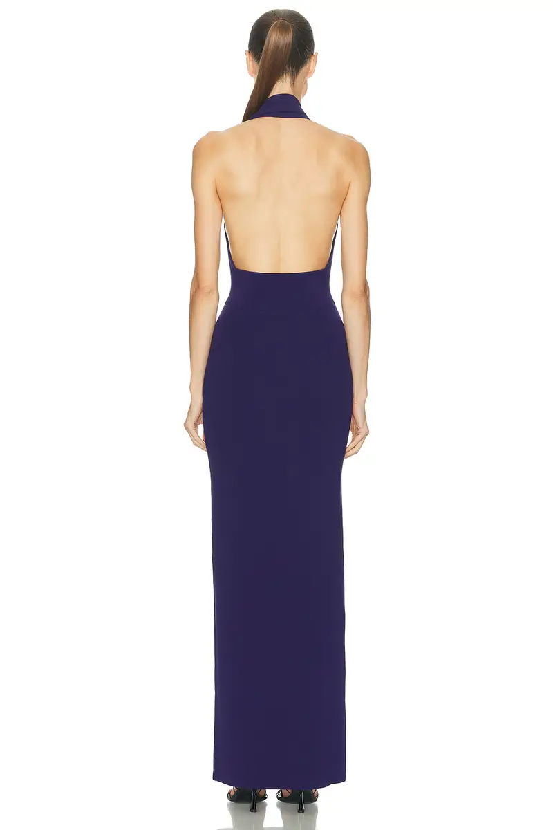 Christopher Esber Slope Knit Halter Dress | Thumbnail 3 Christopher Esber Slope Knit Halter Dress | Thumbnail 3