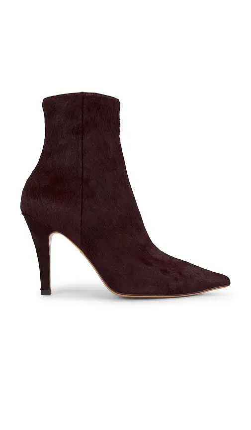 Lola Cruz Pony Hair Ankle Bootie | Image 1 Lola Cruz Pony Hair Ankle Bootie | Image 1