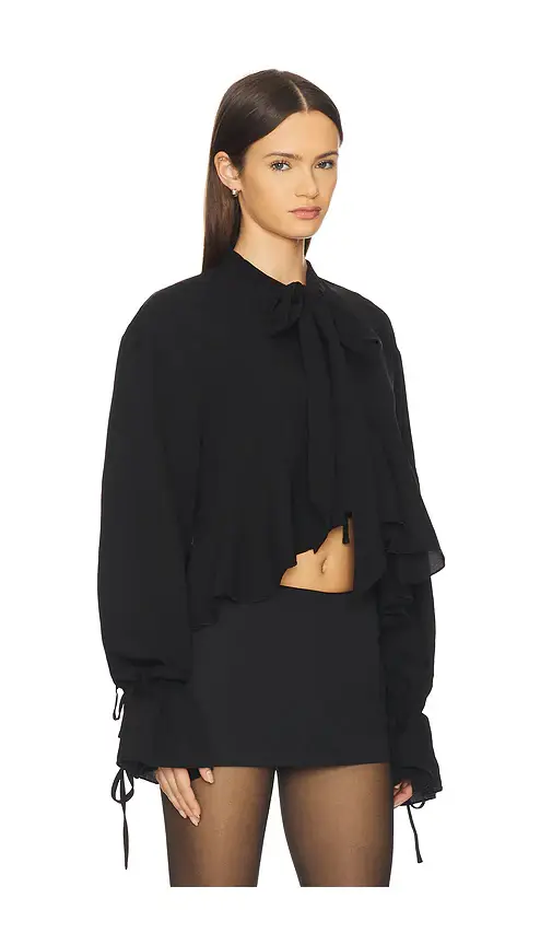 MORE TO COME Hope Tie Front Blouse | Thumbnail 2 MORE TO COME Hope Tie Front Blouse | Thumbnail 2