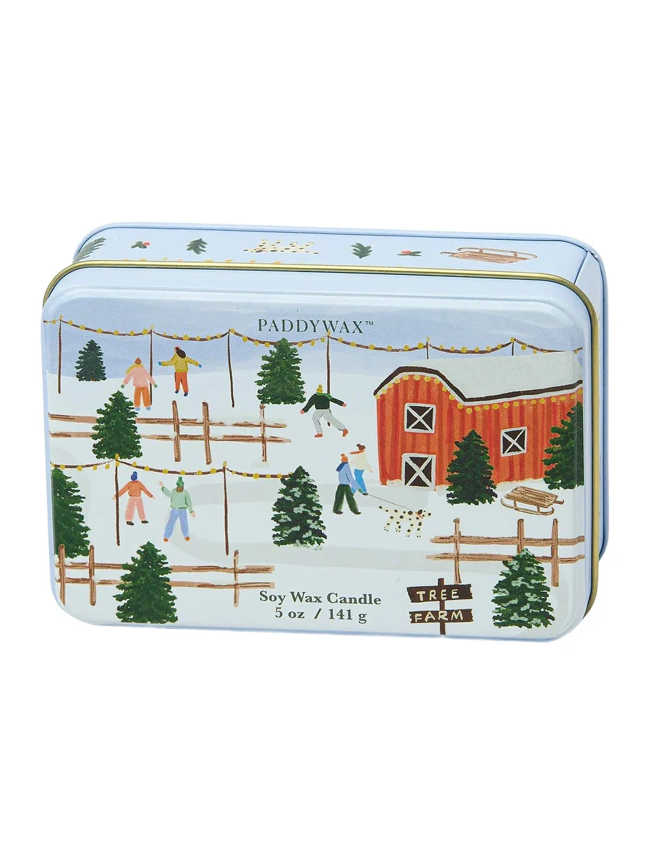 Paddywax Holiday Tin Candle