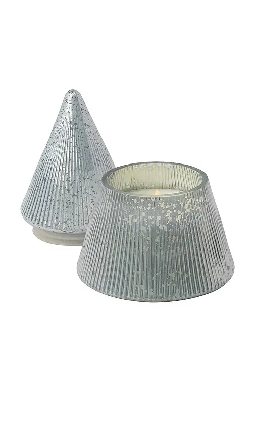Paddywax Cypress & Fir 7oz Silver Candle | Thumbnail 2