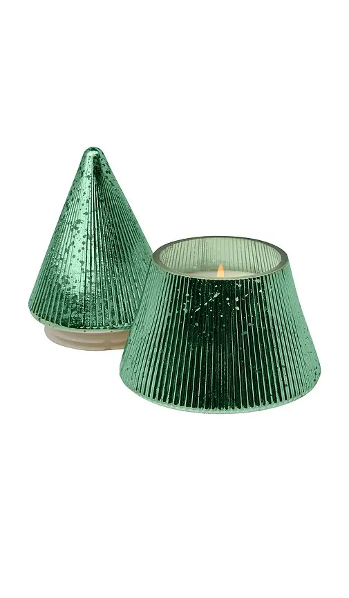 Paddywax Cypress & Fir 7oz Green Candle | Thumbnail 2
