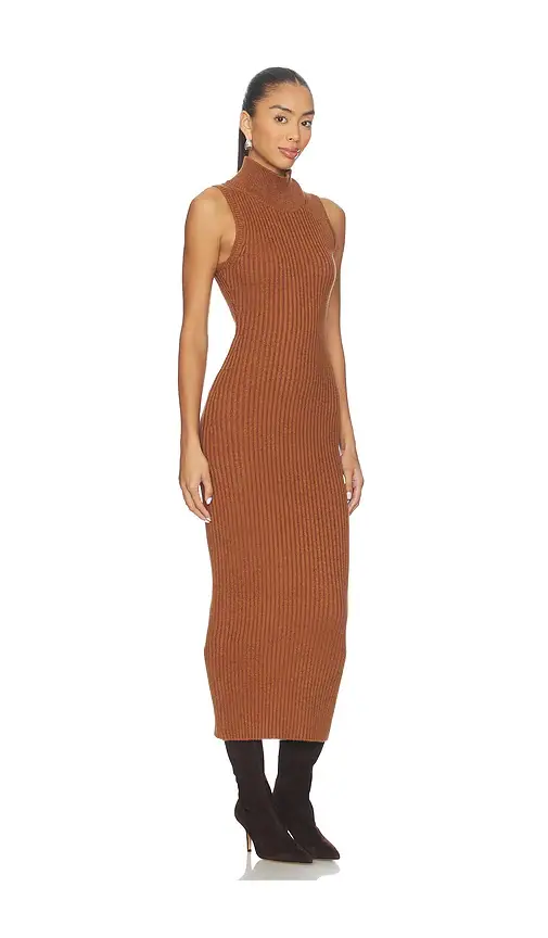 Lovers and Friends Cary Mock Neck Midi Dress | Thumbnail 2