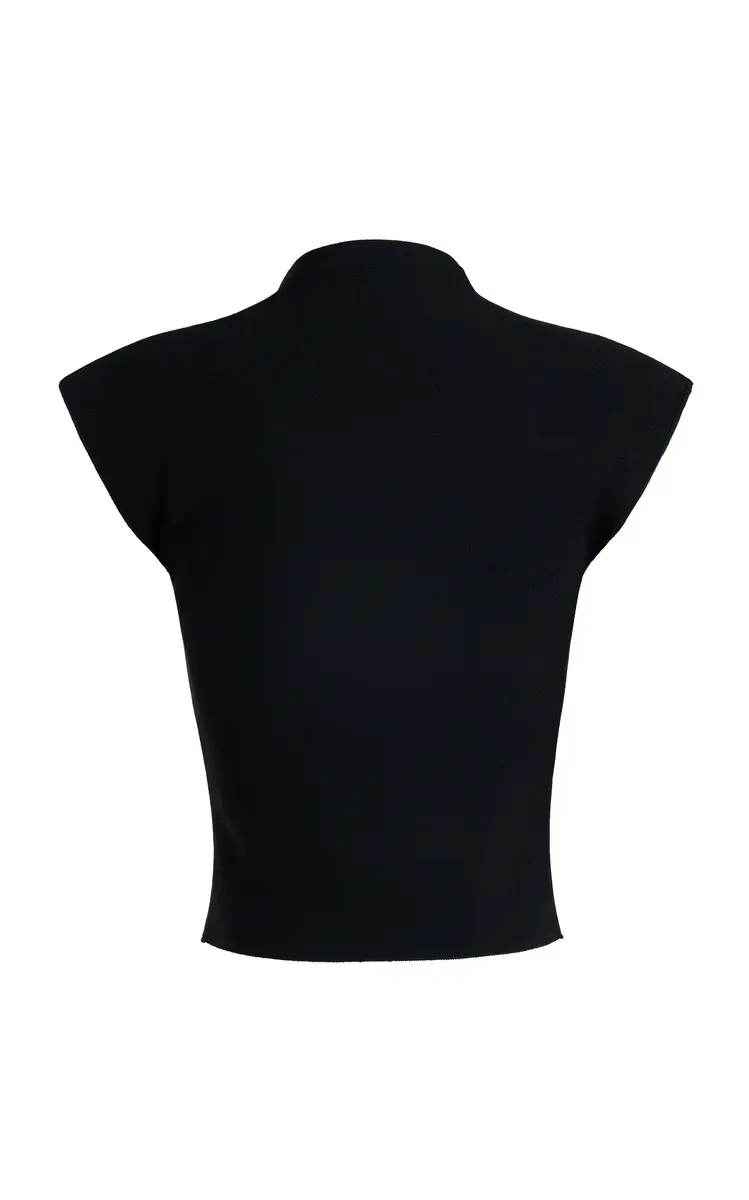 A.W.A.K.E. MODE Knitted Sleeveless Top | Thumbnail 4 A.W.A.K.E. MODE Knitted Sleeveless Top | Thumbnail 4