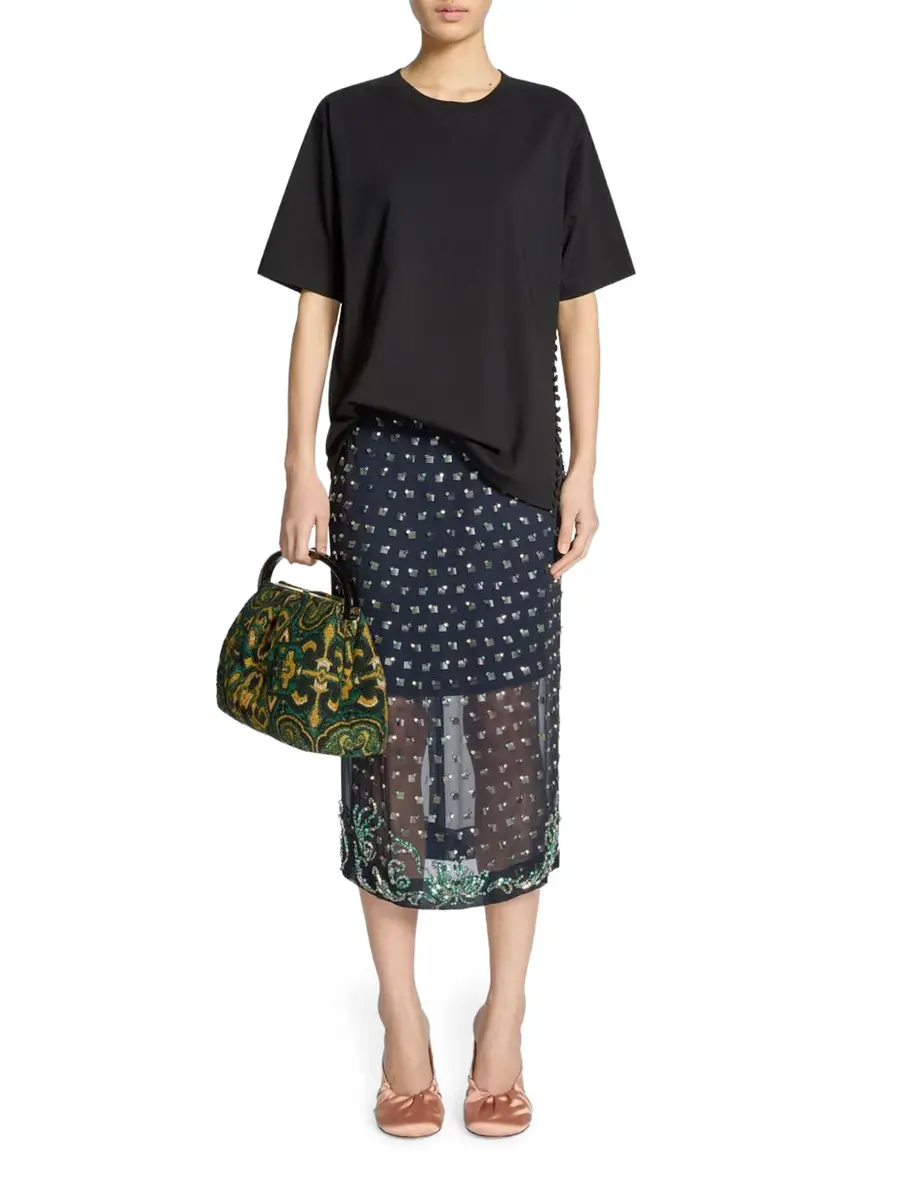 Dries Van Noten Sokna Embellished Skirt | Thumbnail 2