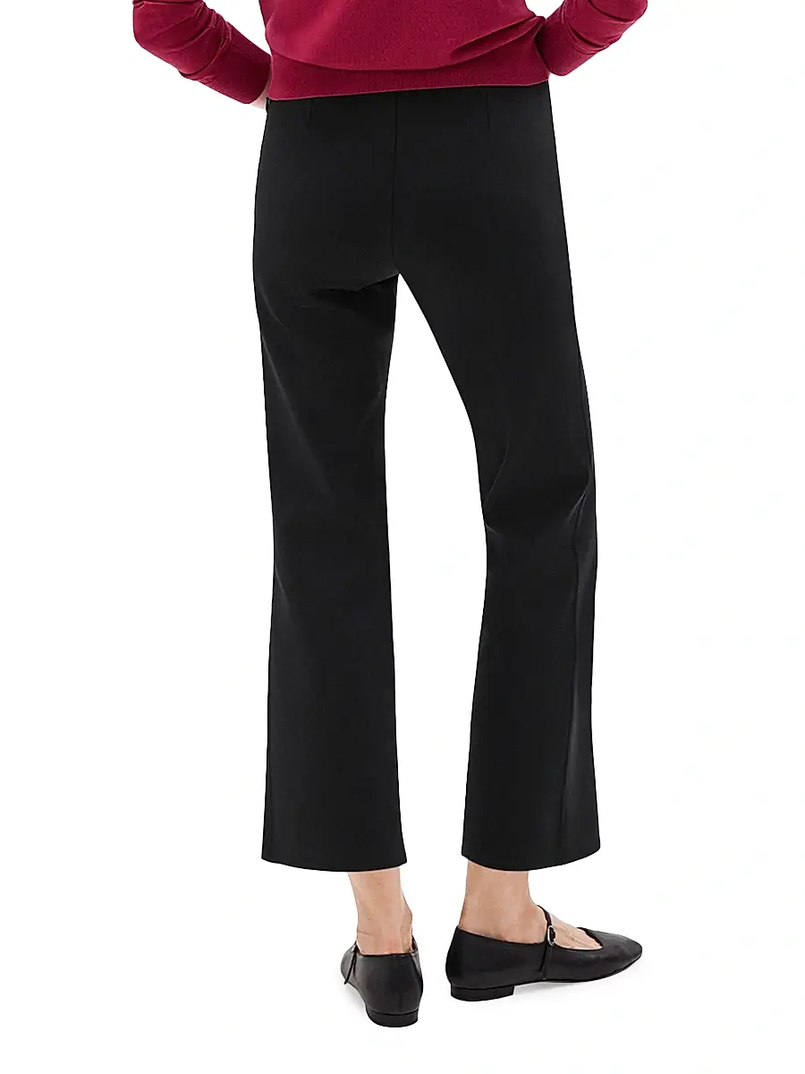 Theory Women's Stretch-Nylon Kick Flare Pants | Thumbnail 5 Theory Women's Stretch-Nylon Kick Flare Pants | Thumbnail 5