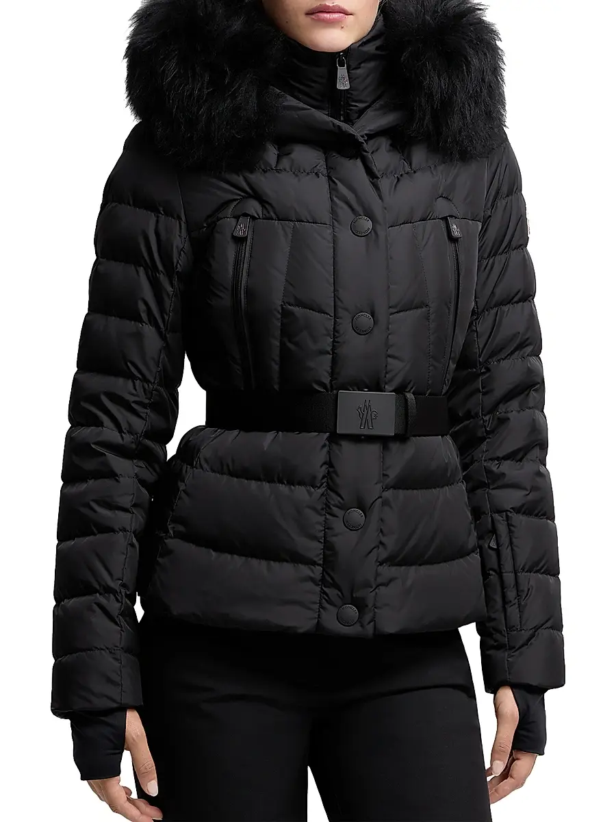 Moncler Grenoble Women's Beverley Ski Jacket - Black | Thumbnail 2 Moncler Grenoble Women's Beverley Ski Jacket - Black | Thumbnail 2