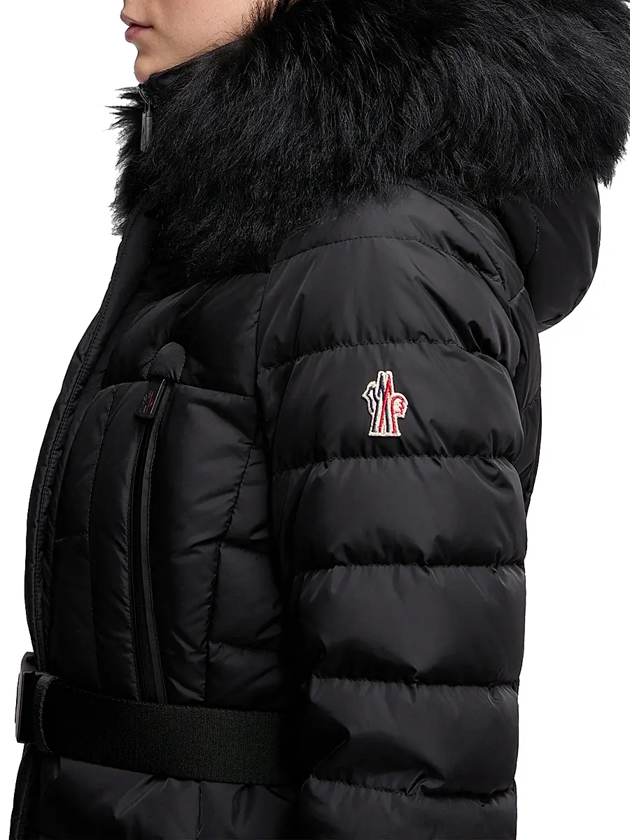 Moncler Grenoble Women's Beverley Ski Jacket - Black | Thumbnail 4 Moncler Grenoble Women's Beverley Ski Jacket - Black | Thumbnail 4