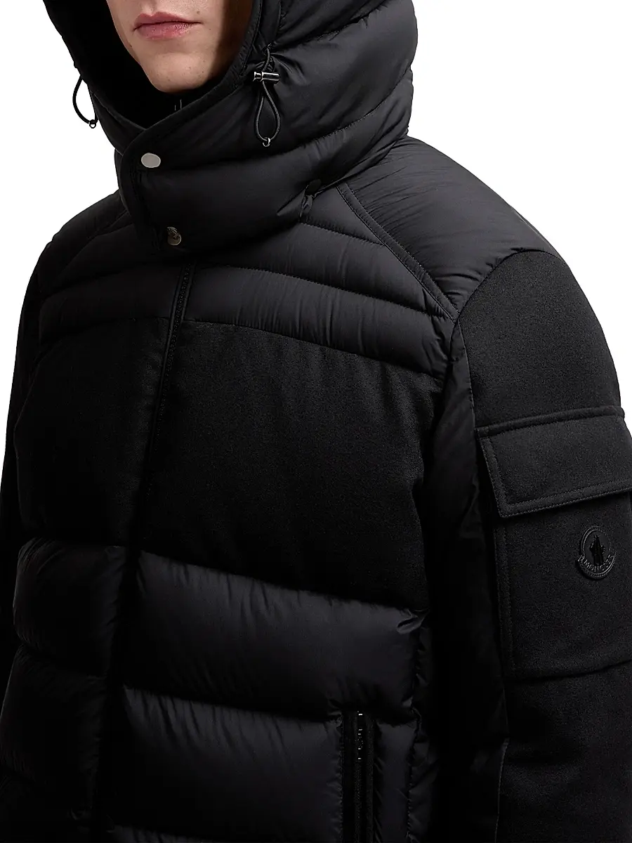 Moncler Men's Barbustel Puffer Jacket - Black | Thumbnail 4