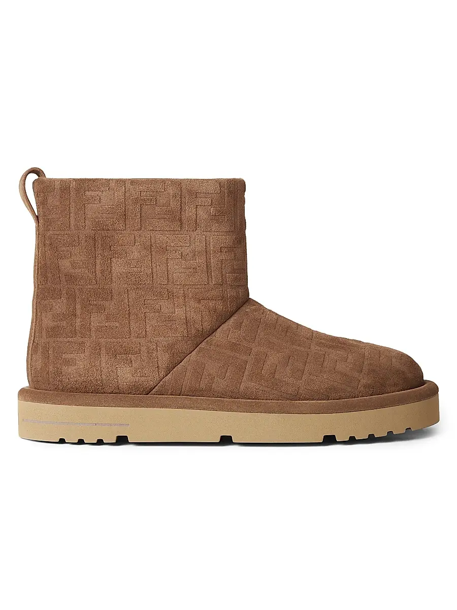 Men's Afterski Suede & Shearling Boots - Tabacco Latte Men's Afterski Suede & Shearling Boots - Tabacco Latte