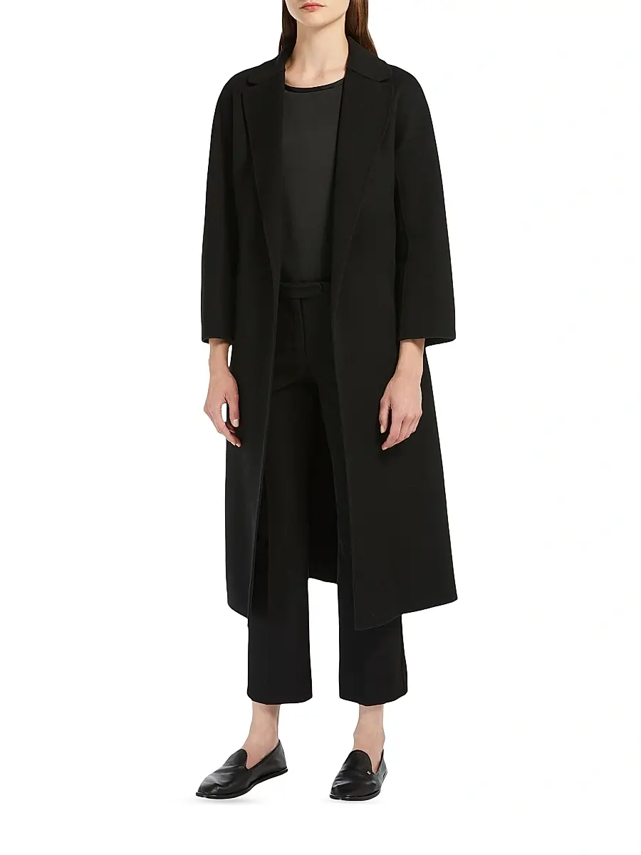 Max Mara Women's Stretch Cotton Blend Trousers | Thumbnail 4