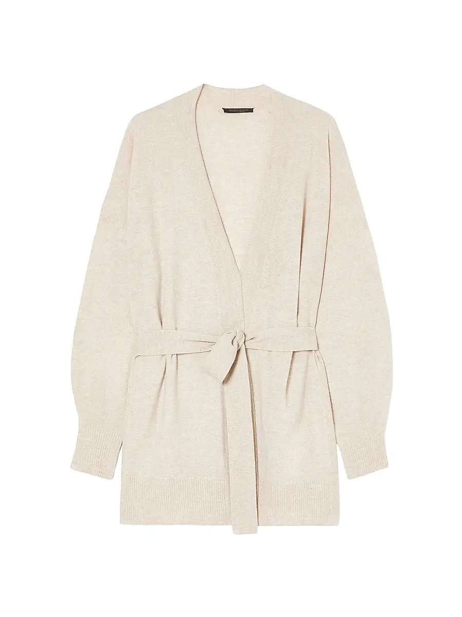 Marina Rinaldi Women's Cashmere Cardigan - Beige | Image 1 Marina Rinaldi Women's Cashmere Cardigan - Beige | Image 1